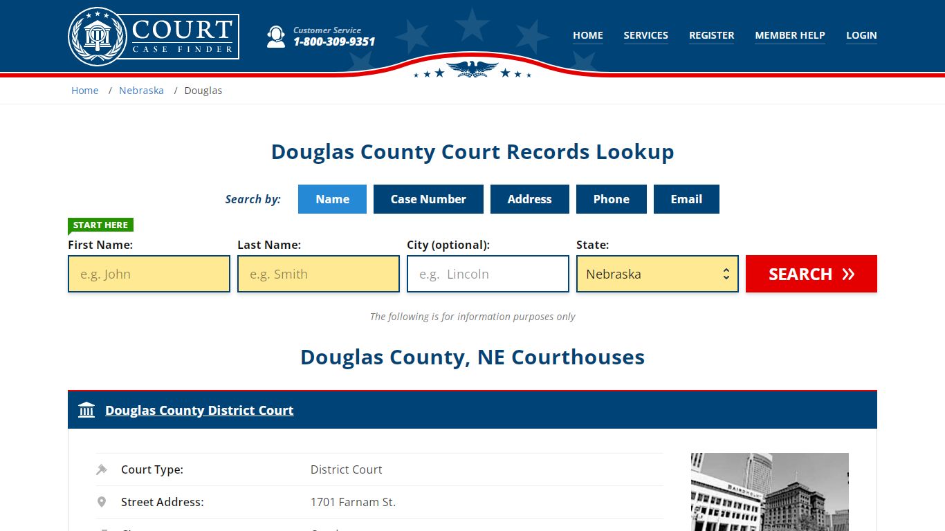 Douglas County Court Records | NE Case Lookup